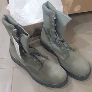 Military safety shoes, steel toe, combat shoes